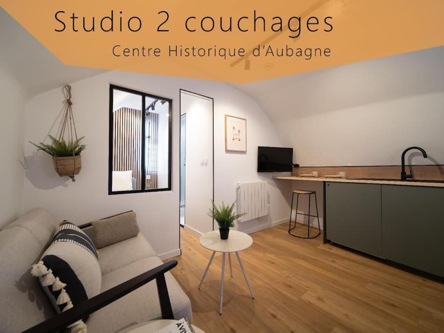 Le Cocon - Petit Studio 2 Couchages - Centre Historique Aubagne Exteriör bild